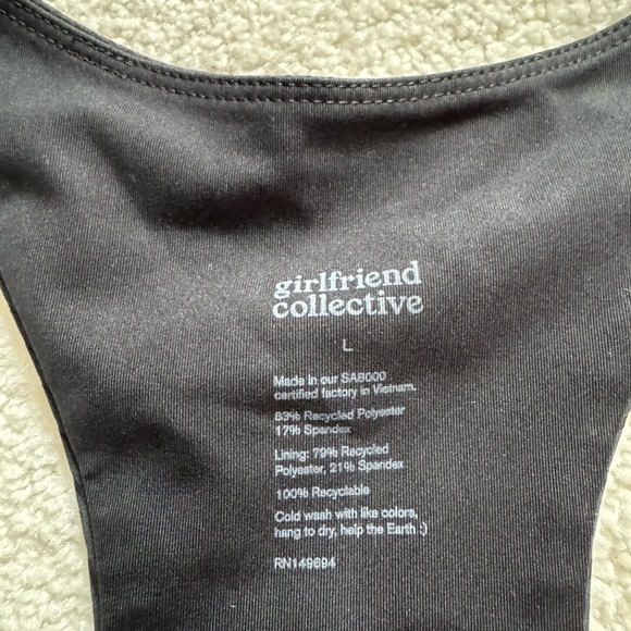 Girlfriend Collective Ribbed Paloma Sports Bra - Picture 5 of 6